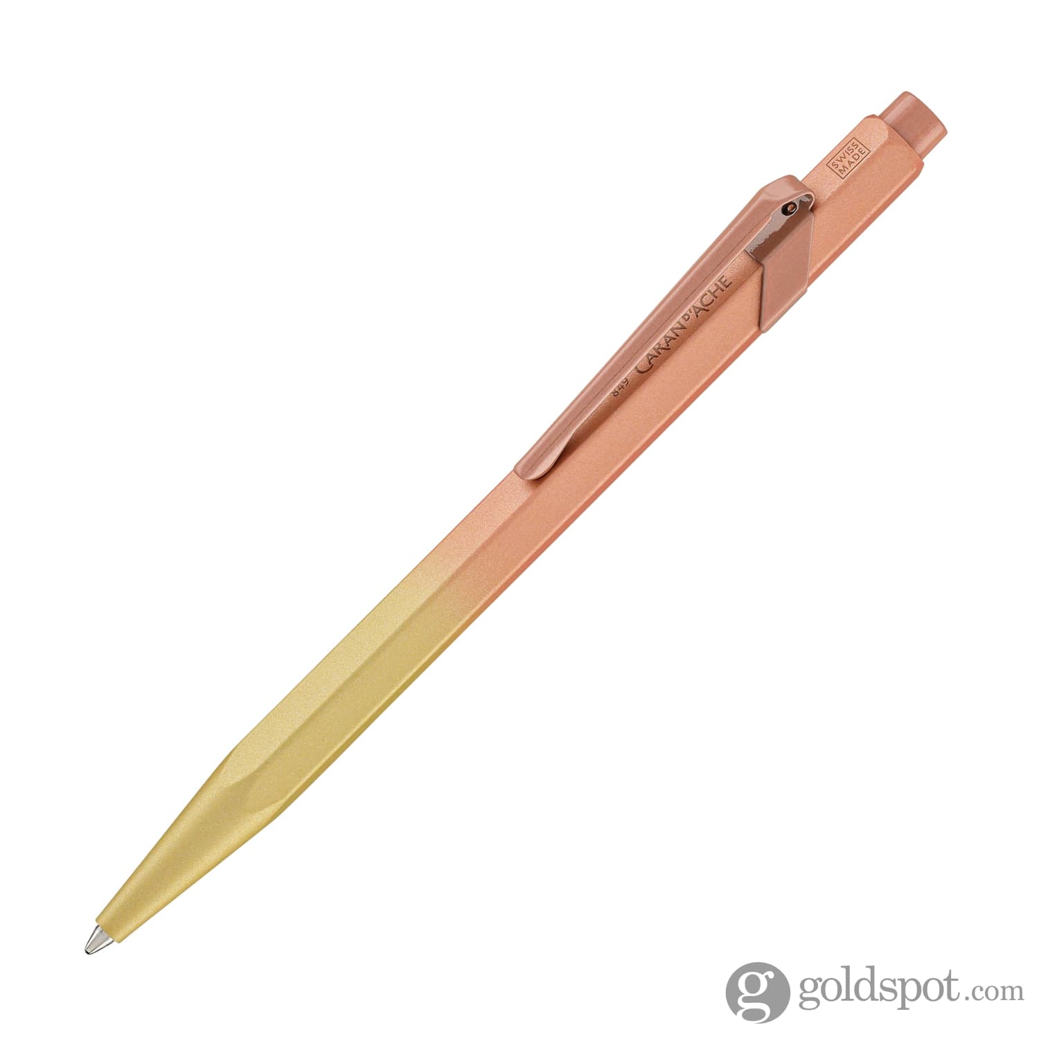 **Caran d'Ache 849 Claim Your Style Ballpoint Pen - Sunstone Pink Limited Edition 5 | Premium Writing Gift for Professionals & Students | Office, School & Everyday Use**