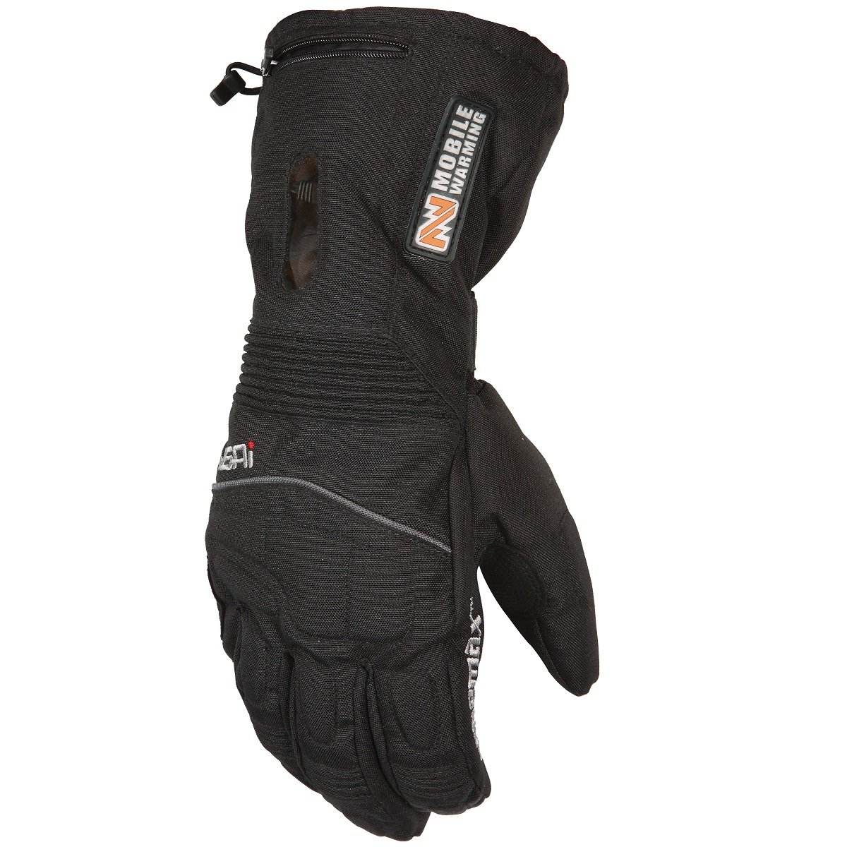 Heated Motorcycle Gloves for Men - Mobile Warming TX Textile Gloves with Battery Heating for Winter Riding & Outdoor Sports