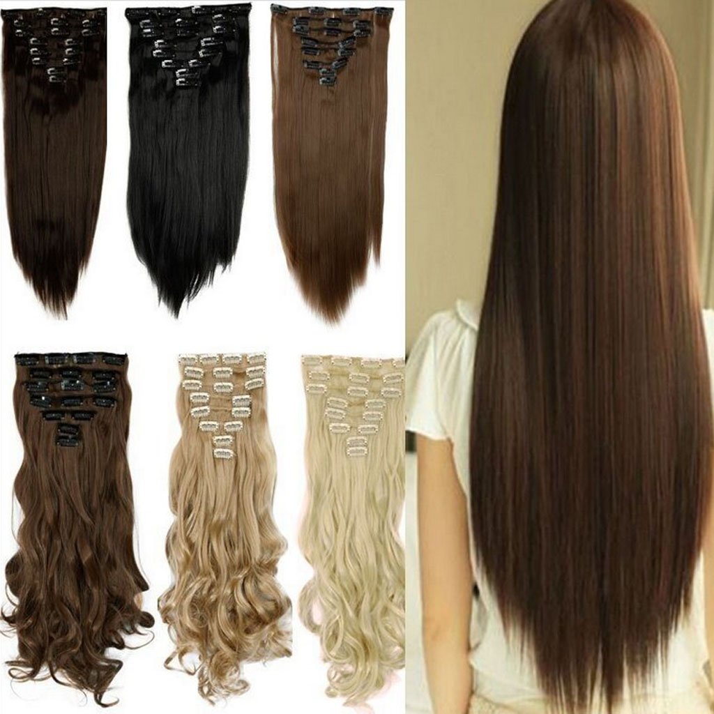Truvic 20Pcs Black Hair Extension Snap Clips - 32mm Medium Remy Human Hair Wig Grips for Secure Hold | Perfect for Styling, Volume Boosting & Hair Extensions