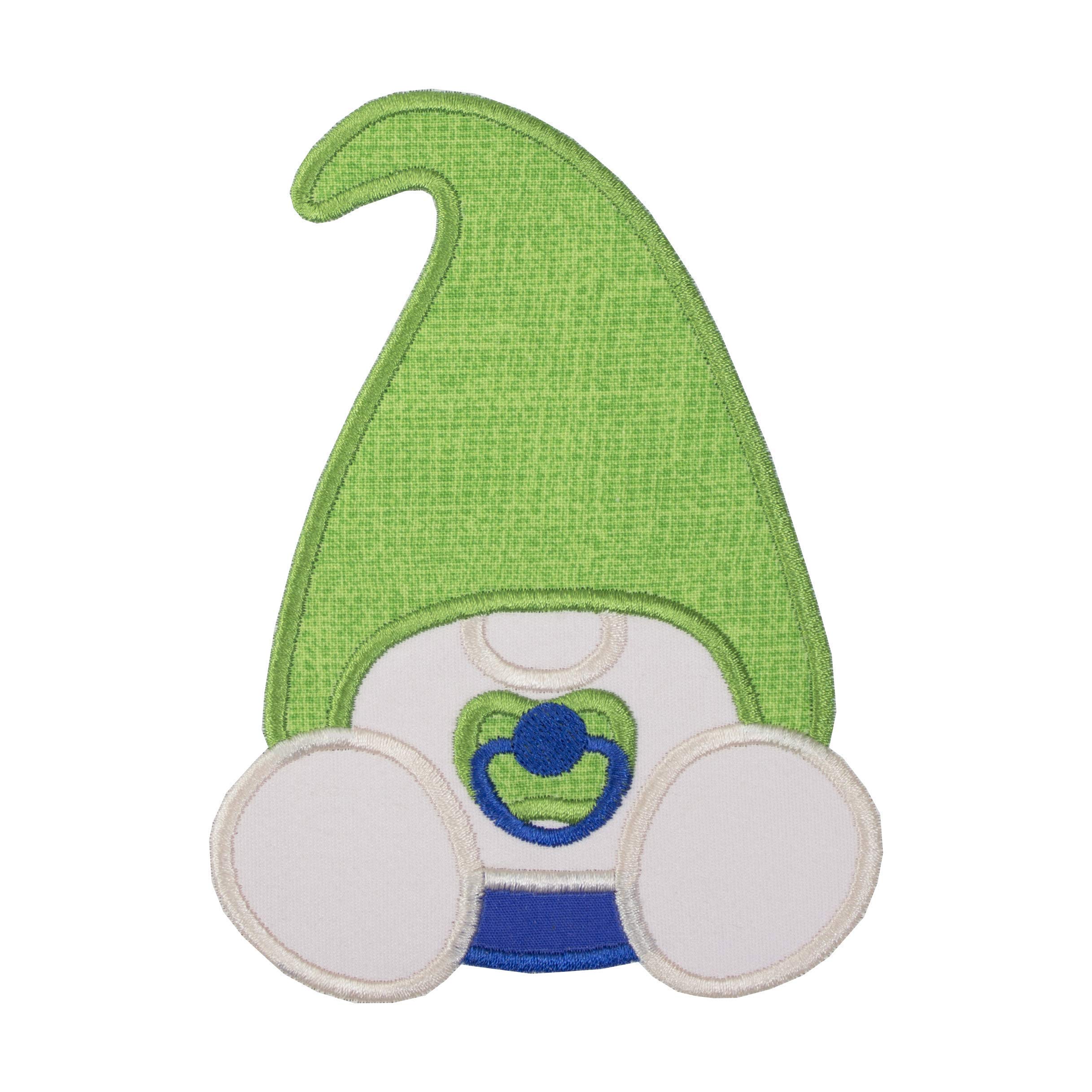 Cute Baby Gnome Sew On or Iron On Applique Patch - Perfect for DIY Crafts, Clothing, Hats & Backpacks