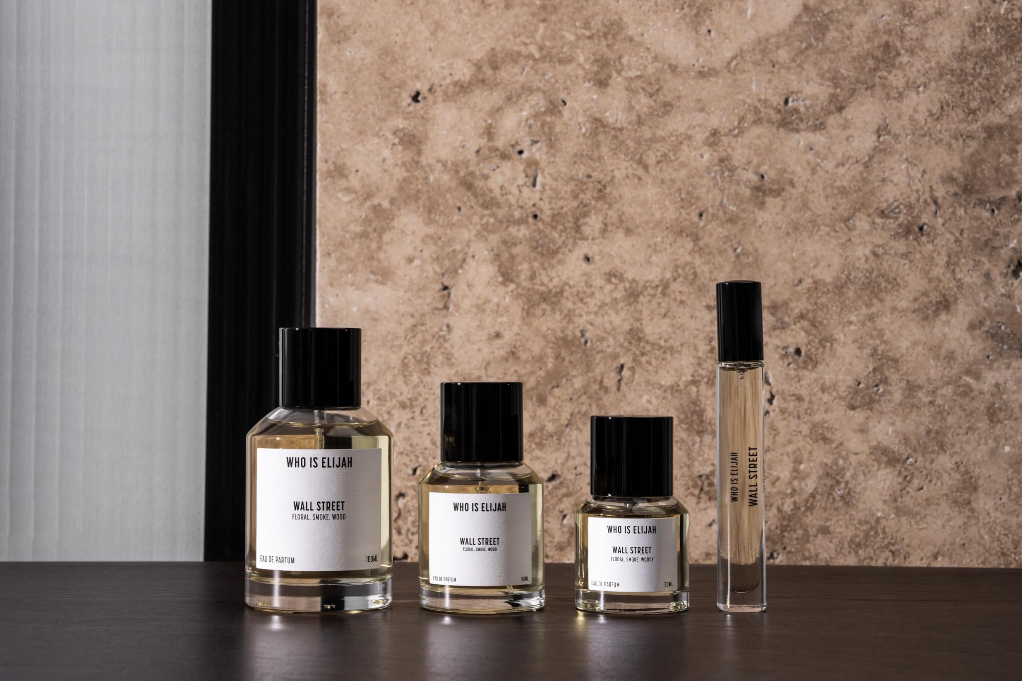 Wall Street Unisex Eau de Parfum - Smoky Woody Cologne for Men & Women with Rose, Raspberry & Oud Notes - 1.7 Fl Oz Luxury Perfume Gift Set - Perfect for Office, Date Night & Special Occasions