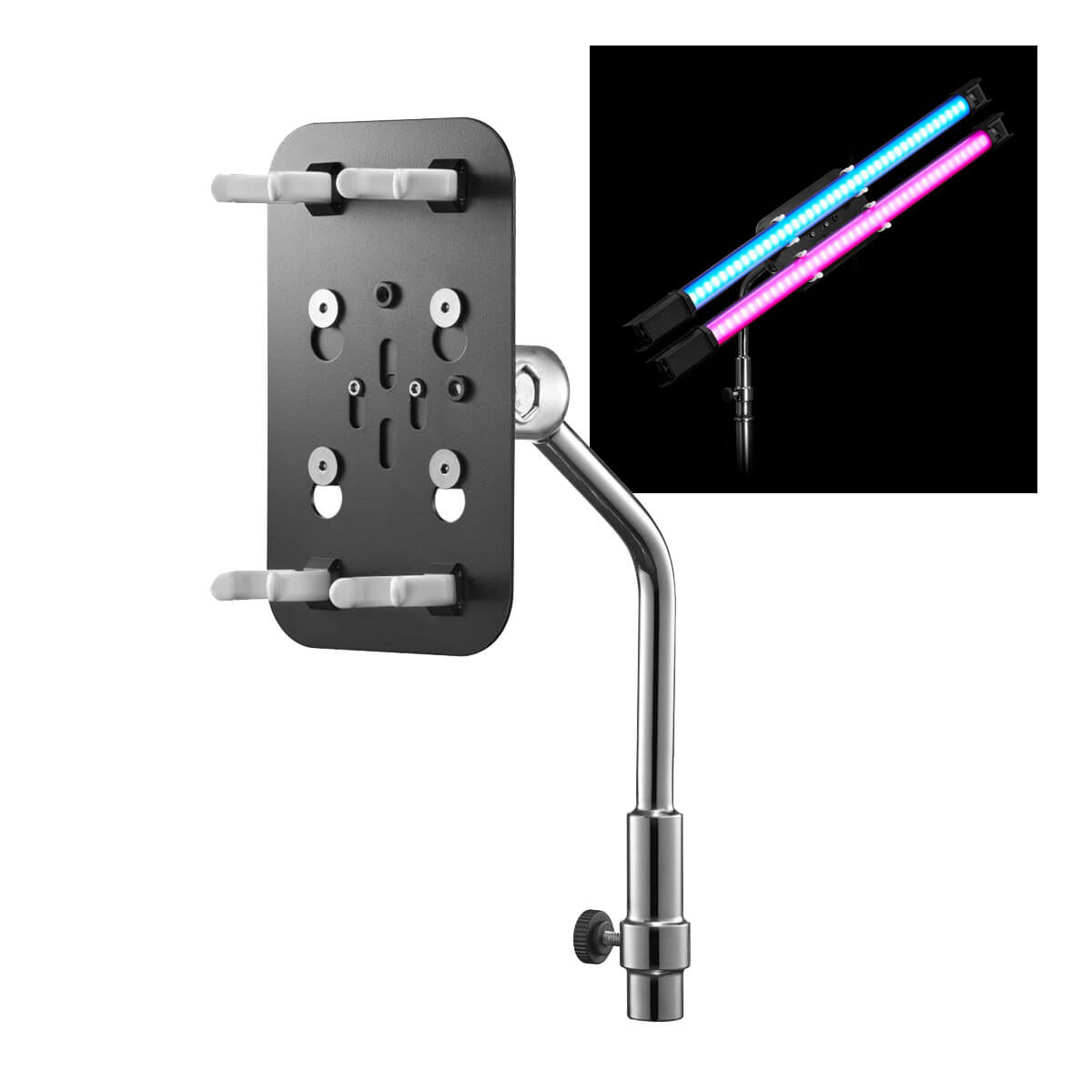 TLB2 Dual Light Bracket Mounting Plates - Compatible with TL120, TL60 & TL30 Flashlights - Perfect for Off-Roading, Camping & Emergency Lighting