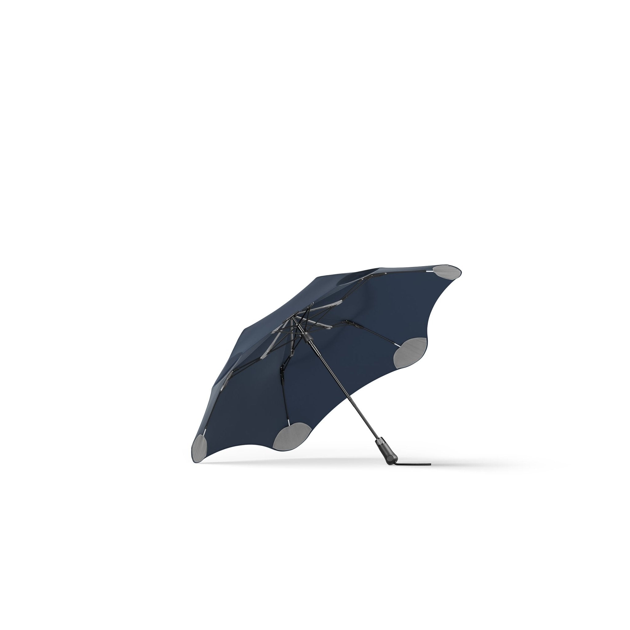 BLUNT Metro Collapsible Compact Umbrella - Windproof Travel Umbrella with Auto Open/Close, Navy Blue - Perfect for Commuting, Travel & Outdoor Activities