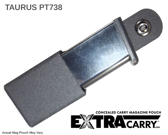 Taurus PT738 7 Round Extended Magazine Pouch - Premium Gun Accessory for Concealed Carry & Range Shooting | Durable Pistol Magazine Holder for Taurus PT738 Handguns | Perfect for Tactical Training, Hunting & Self Defense