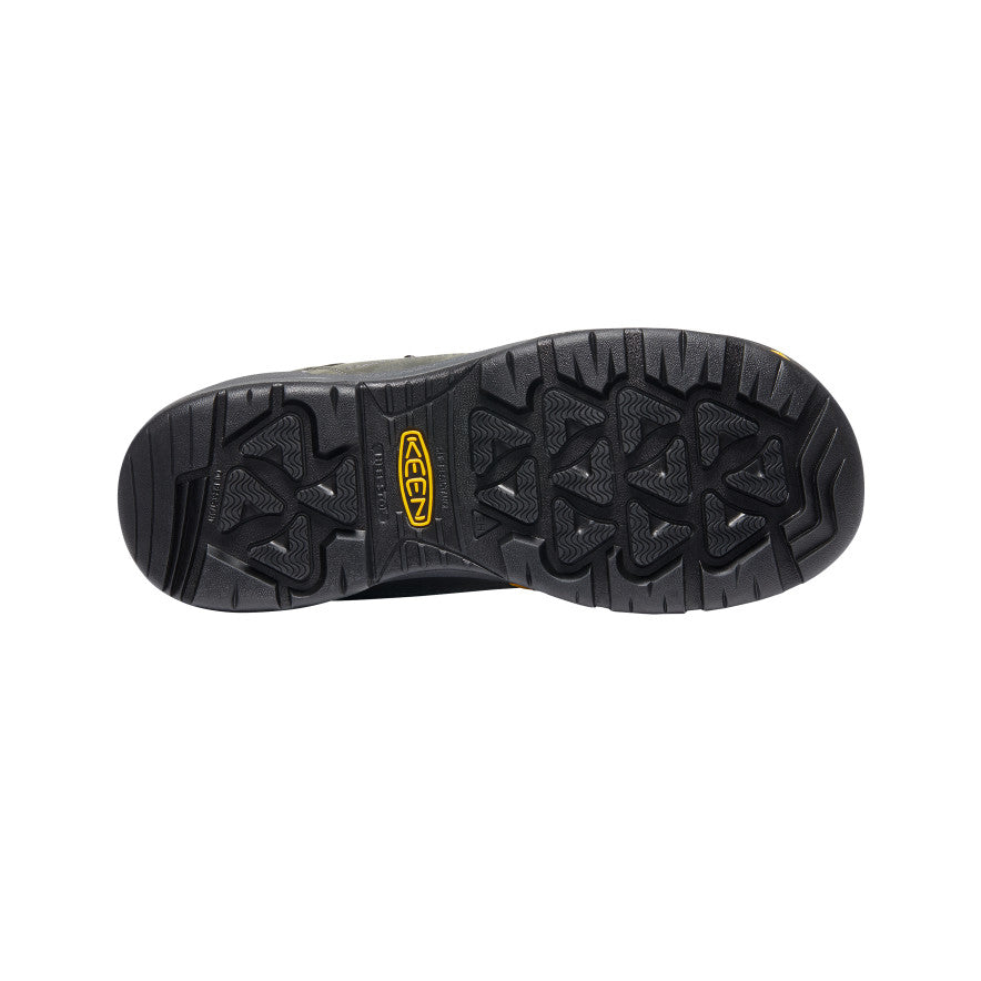 Men's Troy 6 Waterproof Work Boots with Carbon Toe - Slip Resistant Safety Shoes for Construction & Outdoor Work | Magnet/Black