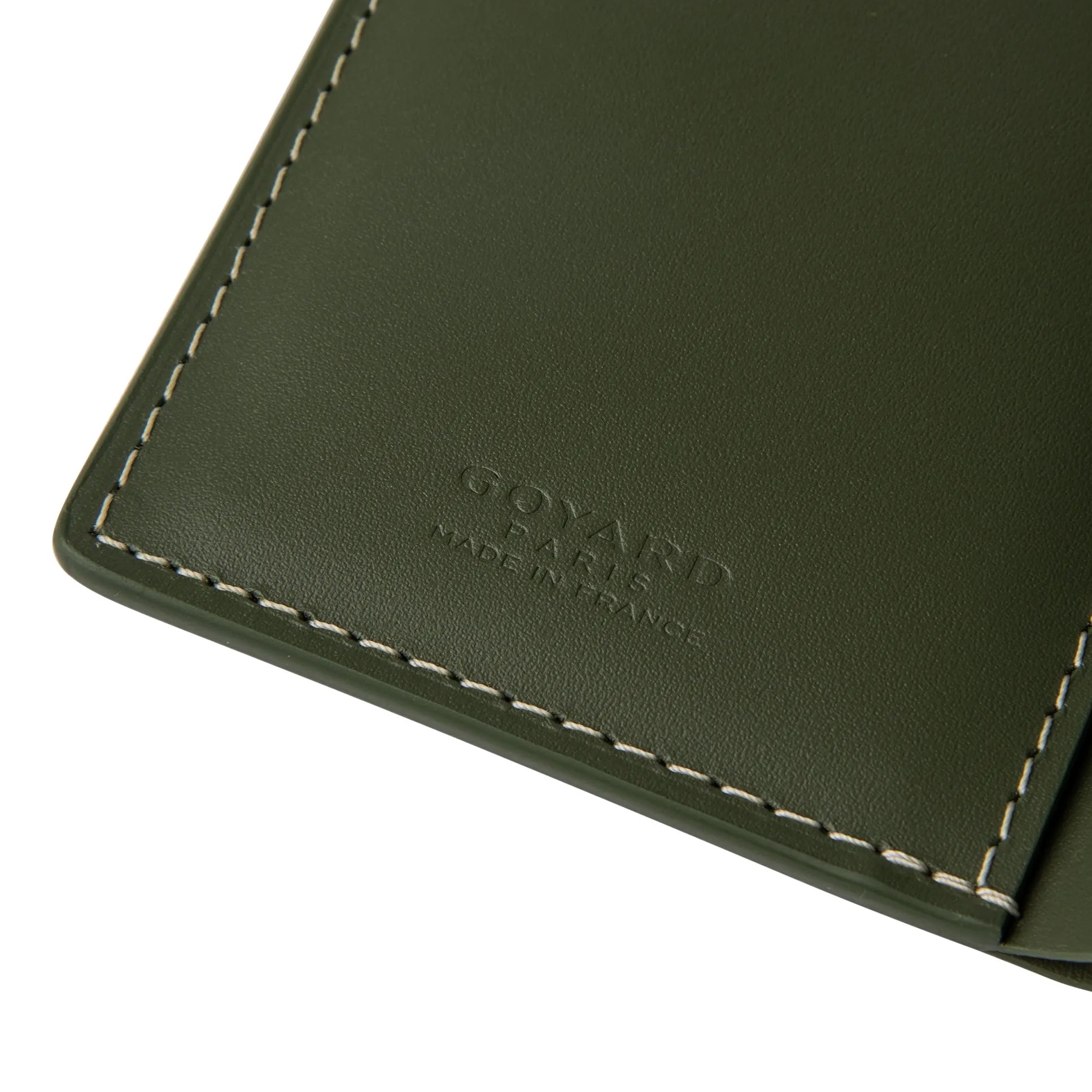 Goyard Saint Pierre Card Wallet in Khaki - Slim RFID Blocking Leather Wallet for Men & Women - Perfect for Travel, Business & Everyday Use