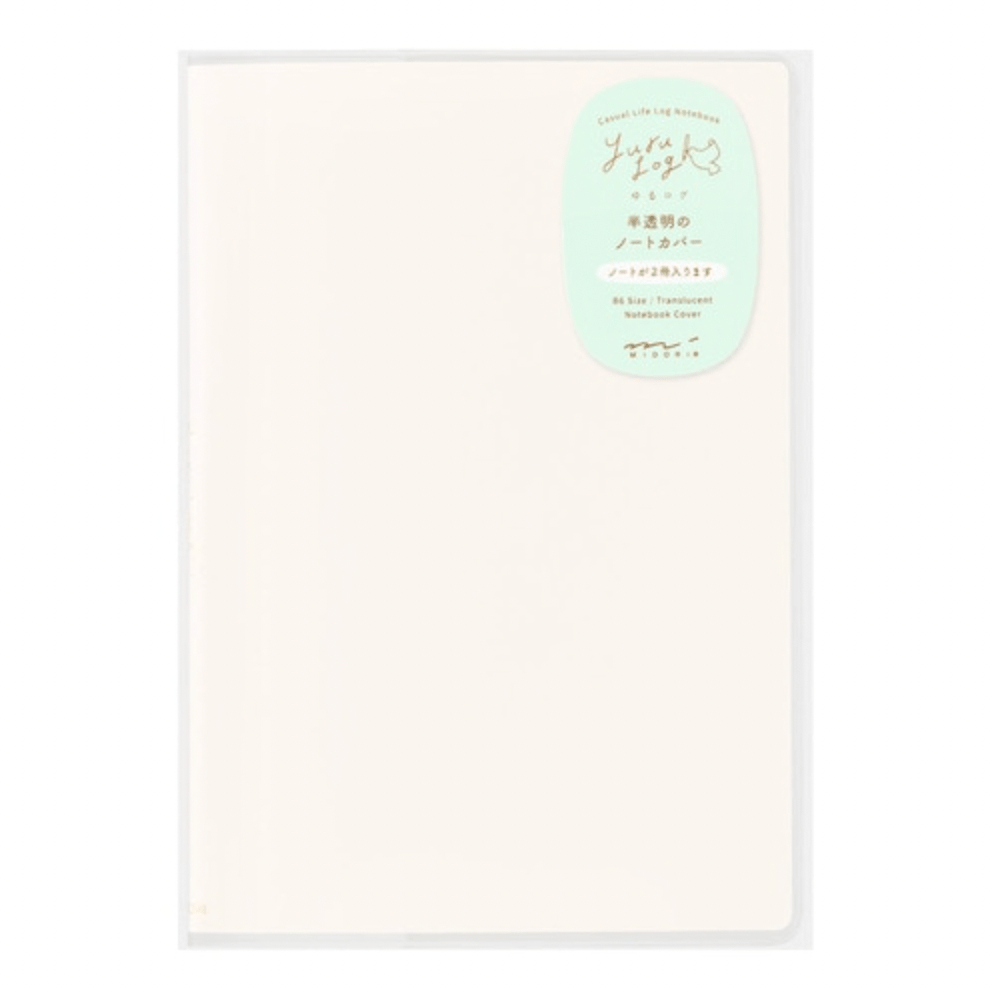 Yuru Log Notebook Cover - Premium Leather Journal Cover for Midori MD Notebooks | Perfect for Travel, Work & Daily Journaling