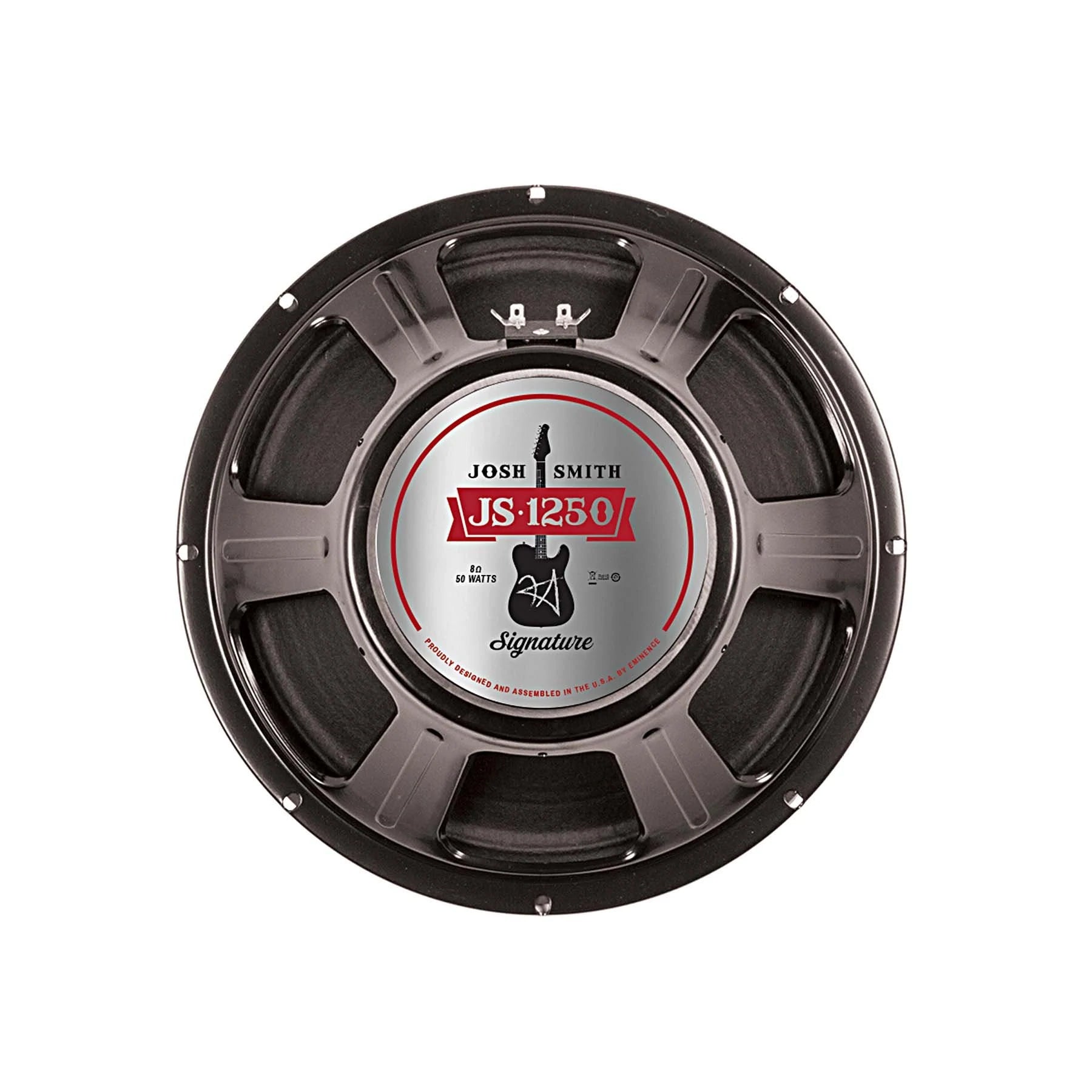 Eminence JS 1250 50W 12-Inch 8 Ohm Guitar Speaker for Blues, Rock & Metal - Perfect for Stage Performances & Studio Recordings