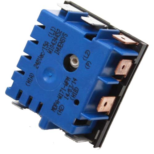 ClimaTek Upgraded Replacement Oven Range Infinite Switch W10434452 - Compatible with Amana Stoves & Ranges - Perfect for Repairing or Upgrading Your Kitchen Appliance