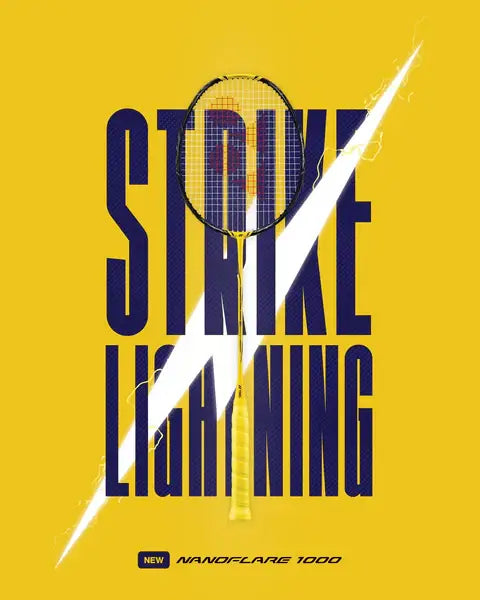 Yonex Nanoflare 1000 Play Badminton Racket (2023) - Lightweight Carbon Fiber Shuttlecock Racket for Beginners & Intermediate Players - Perfect for Training, Tournaments & Recreational Play