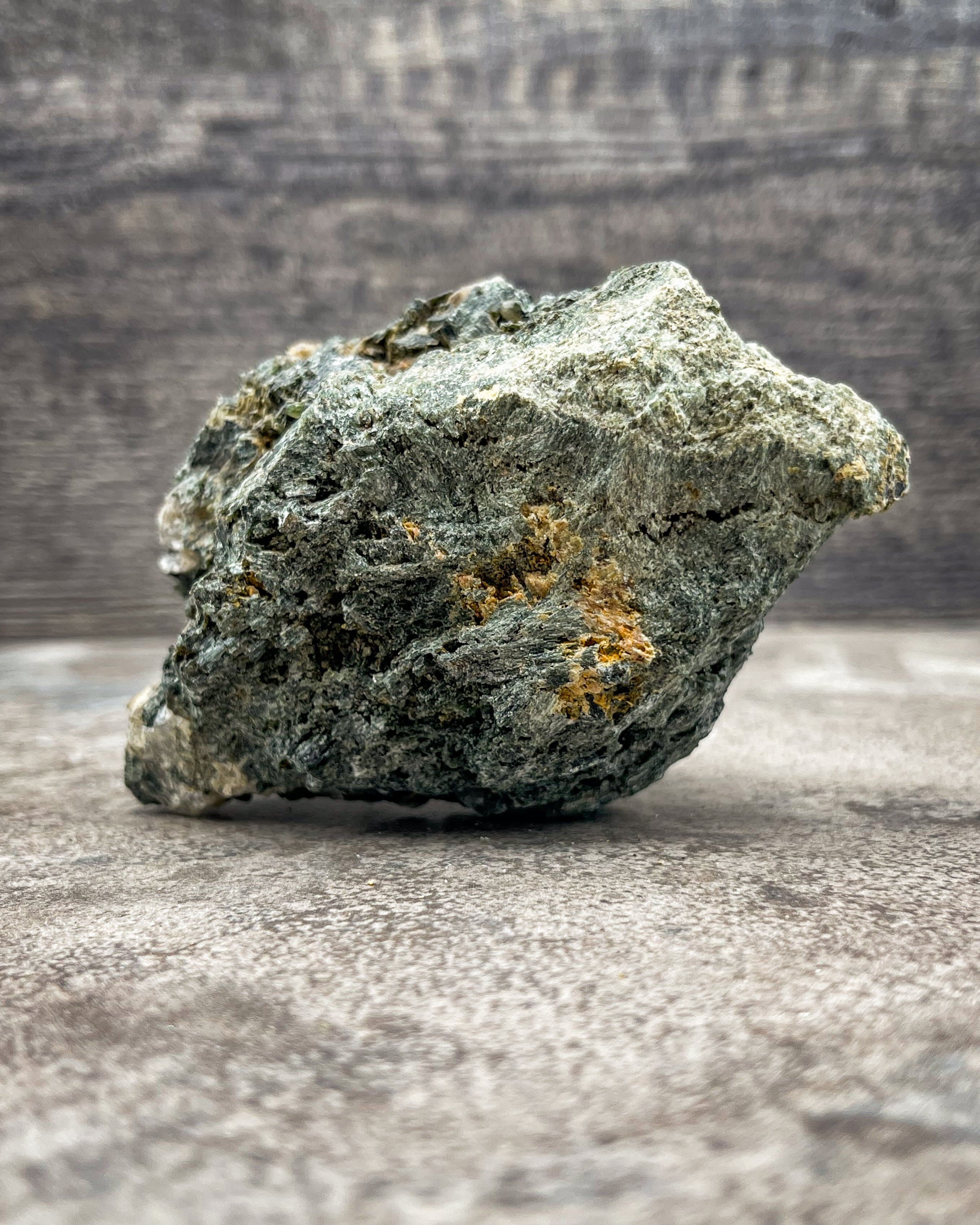 Natural Actinolite Crystal Specimen - 309g Raw Mineral Collection for Healing, Meditation & Home Decor