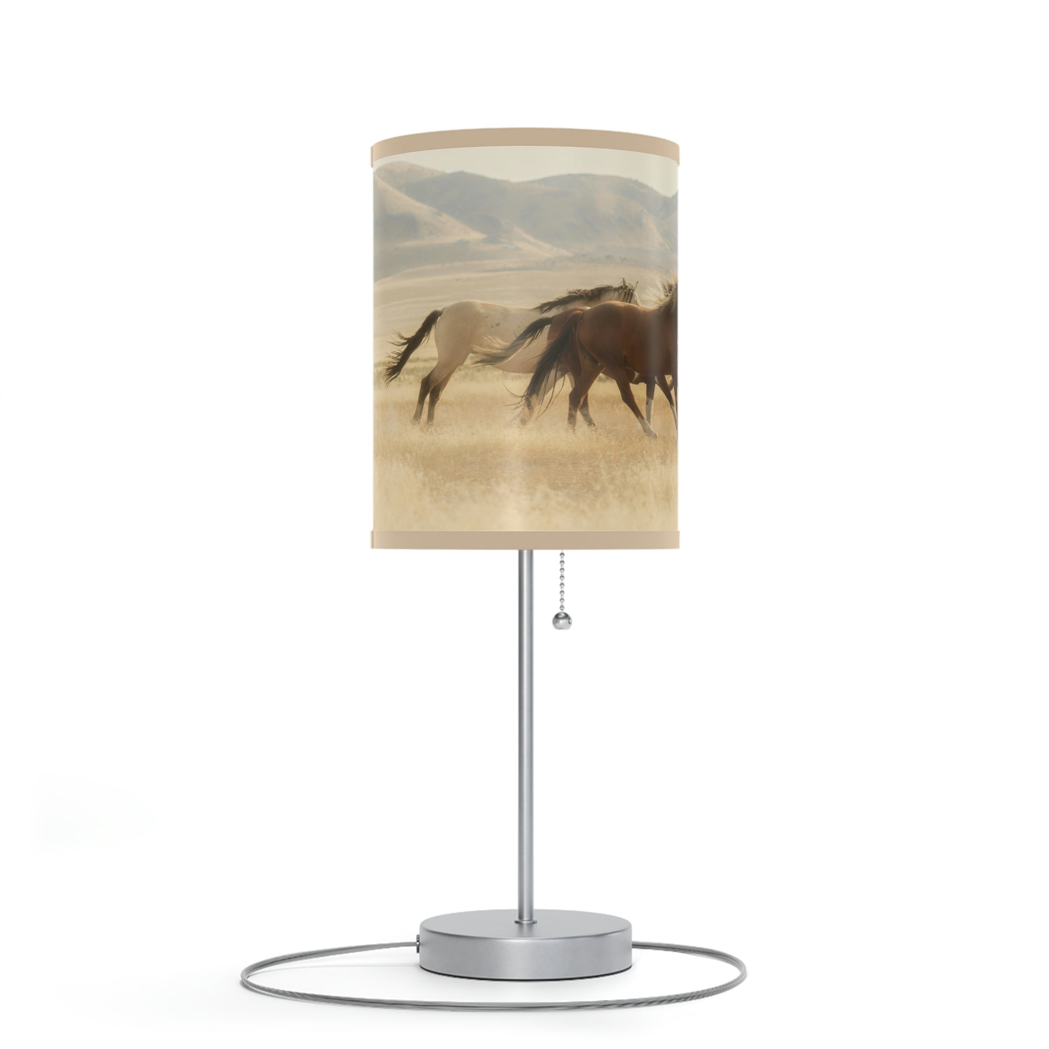 Galloping Horse Table Lamp - Western Style Bedroom & Office Lighting for Home Decor - Perfect for Western Themed Rooms, Cowboy Decor, and Ranch Style Interiors