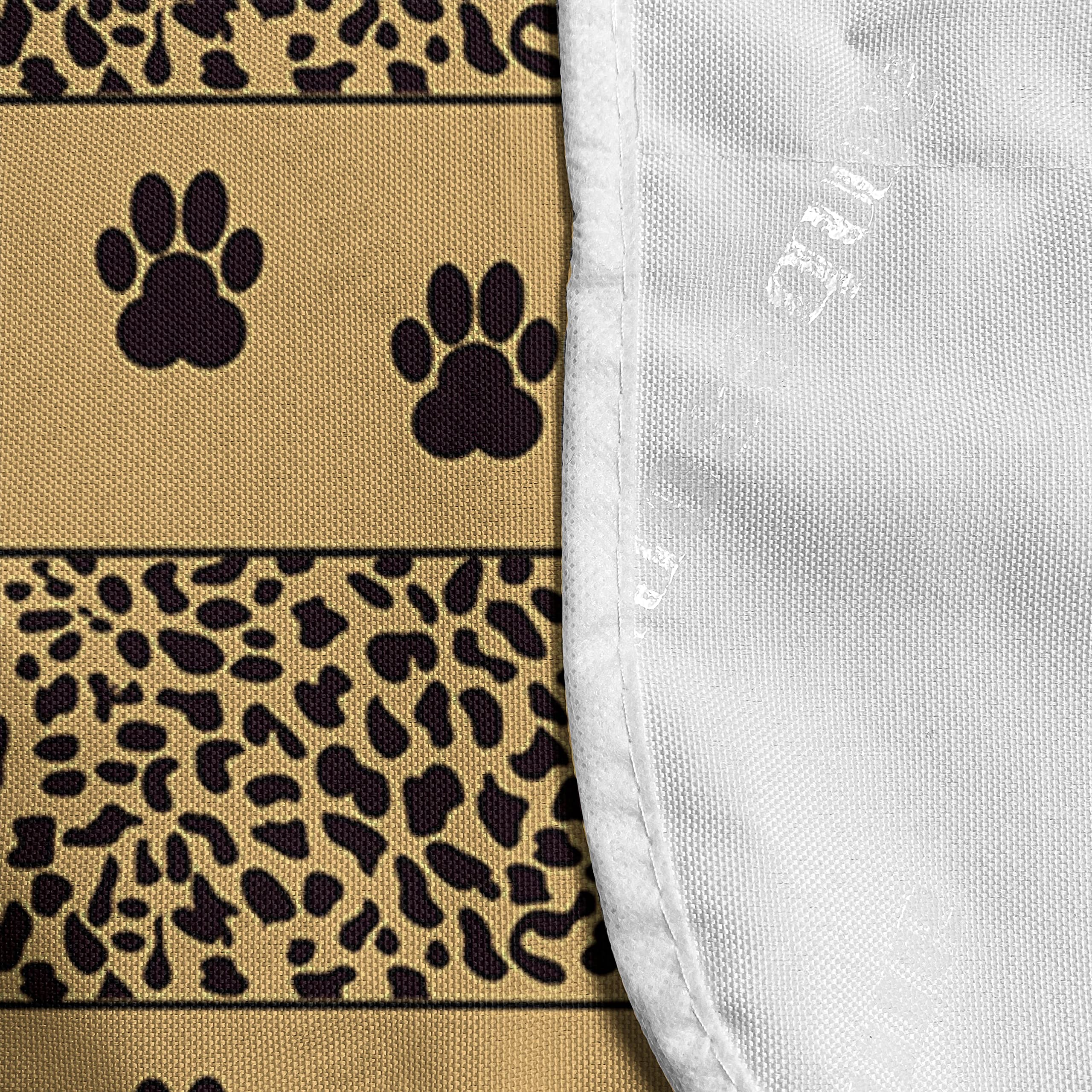 Ambesonne Leopard Print Microwave Cover - Waterproof Kitchen Organizer with Pockets, 36