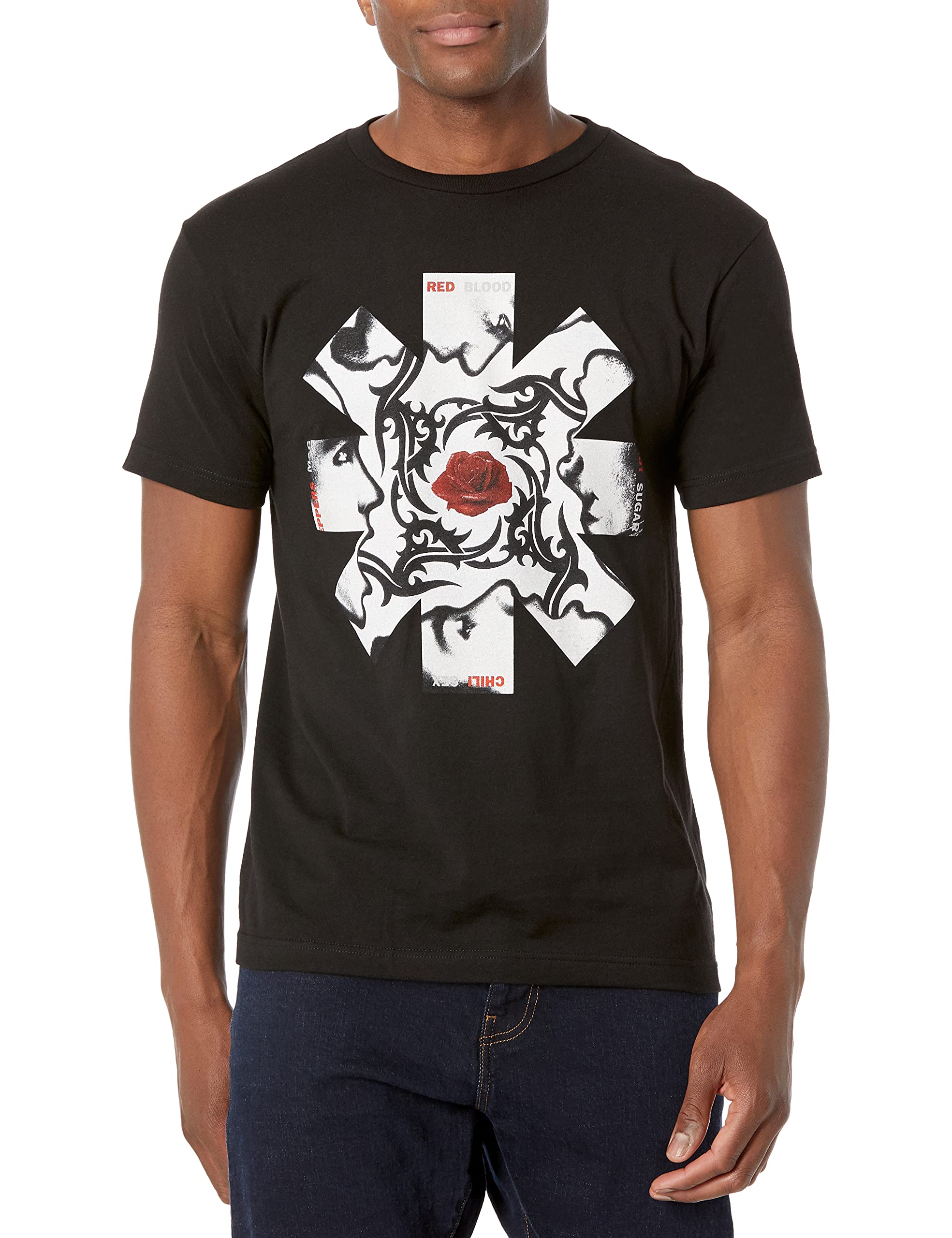 Red Hot Chili Peppers Official Blood Sugar Sex Magik Men's T-Shirt | Band Merch | Rock Music Fan Gift | Concert & Casual Wear
