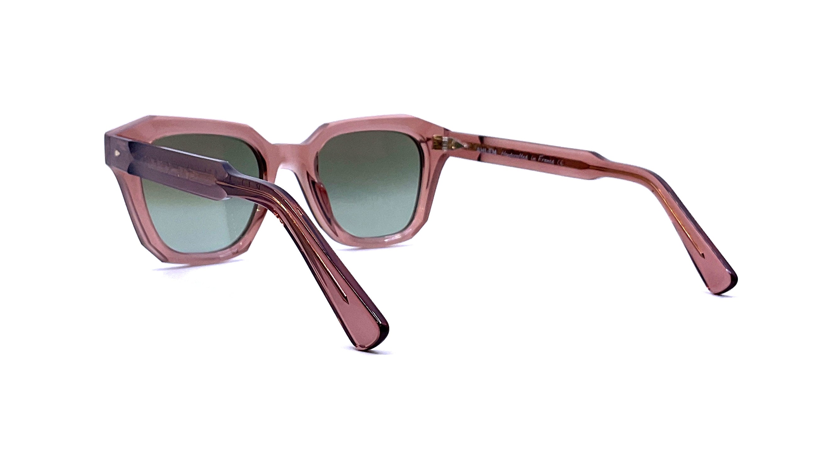 Ahlem Pont des Arts Sun (Old Fashioned Rose) Sunglasses - Vintage Inspired Cat Eye Frames for Women - Perfect for Summer Outfits, Beach Vacations & Fashion Statements