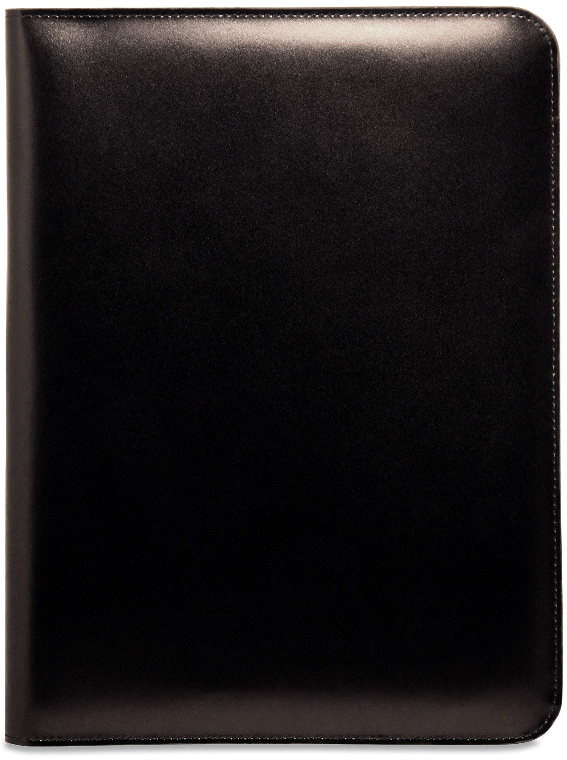 Elements #4111 Black Letter Size Writing Pad Cover - Premium Protection for Office, School, and Home Use