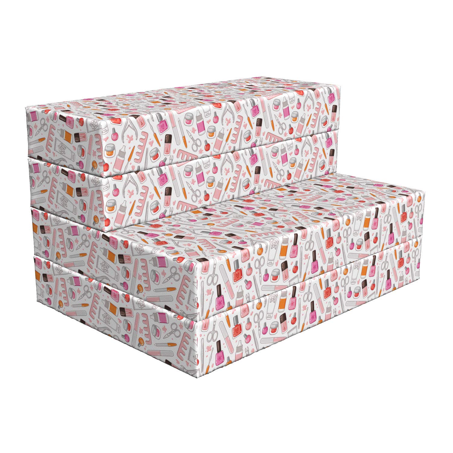 Ambesonne Foldable Makeup Mattress for Salon & Spa, 74.8