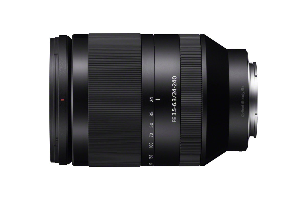 Sony SEL24240 FE 24-240mm f/3.5-6.3 OSS Standard Zoom Lens for Sony E Mount Mirrorless Cameras - Black | Perfect for Travel, Wildlife & Landscape Photography