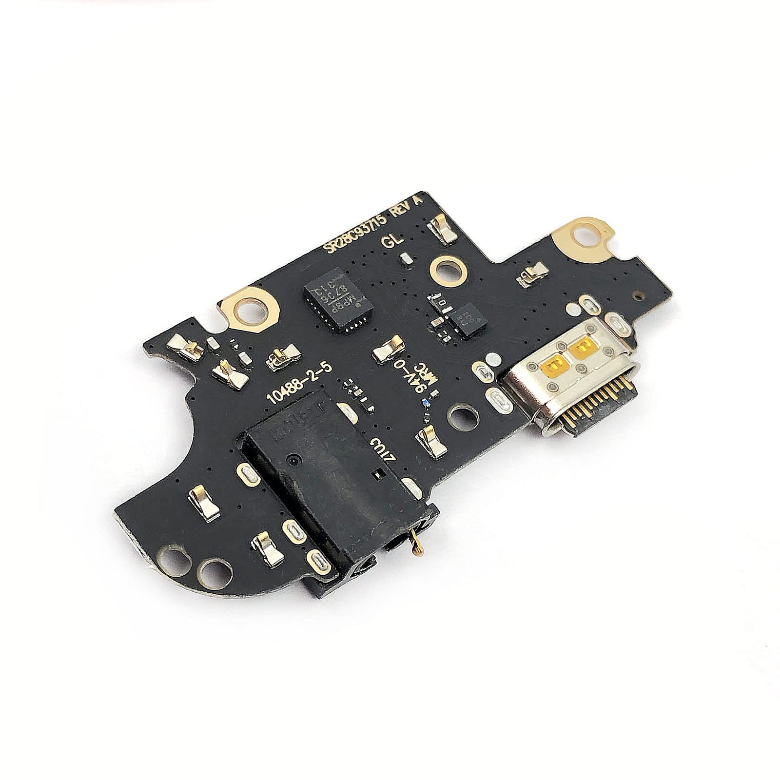 Original USB Charger Charging Port Dock Connector Ribbon Flex Cable PCB Board Replacement for Motorola Edge S G100 XT2125-4 - Perfect for Home, Office & Travel Charging Solutions