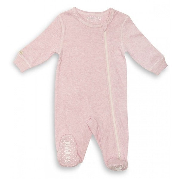 Juddlies Breathe Eze Sleeper - Soft Pink Fleck Baby Sleep Sack for Newborns & Infants | Safe & Comfortable for Nursery, Daycare & Travel