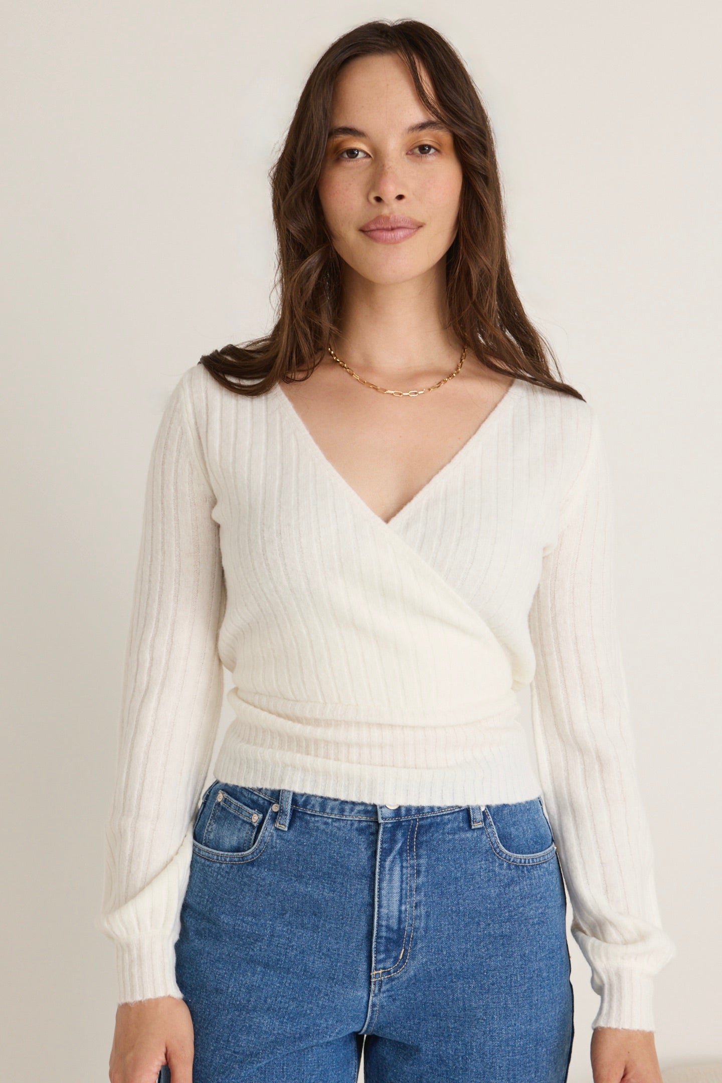 Honest Ivory Ballerina Soft Rib Knit Wrap - Elegant Ballet Wrap for Dancers & Performances - Perfect for Dance Recitals, Ballet Classes & Special Occasions