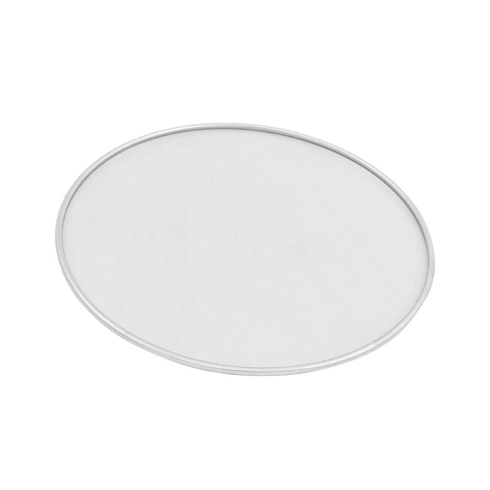 OSALADI 19cm Stainless Steel Grease Splatter Screen for Air Fryer - Splatter Guard, Oil Splatter Protector, Mesh Filter Replacement Part - Perfect for Frying, Cooking, and Grilling at Home
