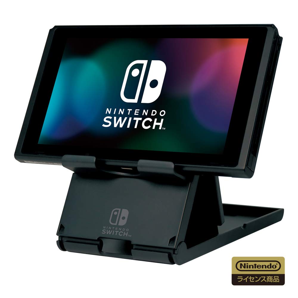 Hori Playstand for Nintendo Switch - Adjustable & Portable Gaming Stand for Switch & Switch OLED - Perfect for Travel, Bedroom & Multiplayer Gaming
