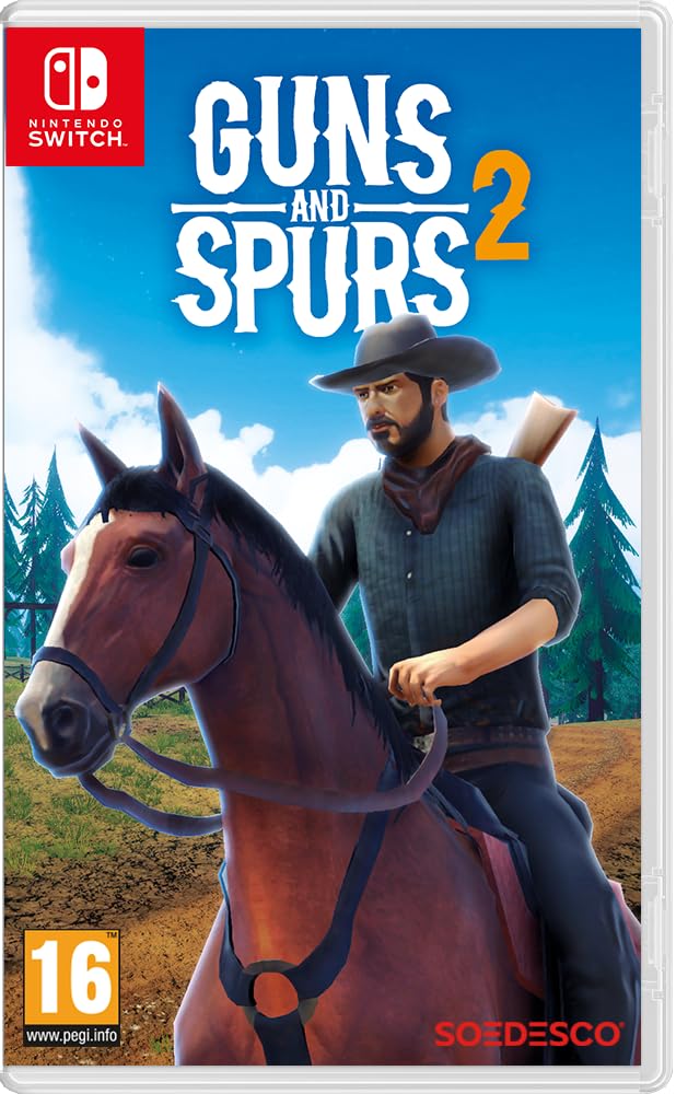 Guns And Spurs 2 for Nintendo Switch - Wild West Adventure Game | Open World Cowboy Action | Play on TV or Handheld Mode