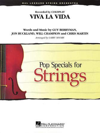 Viva La Vida Score & Parts for String Orchestra - Perfect for Performances, Concerts & Music Ensembles