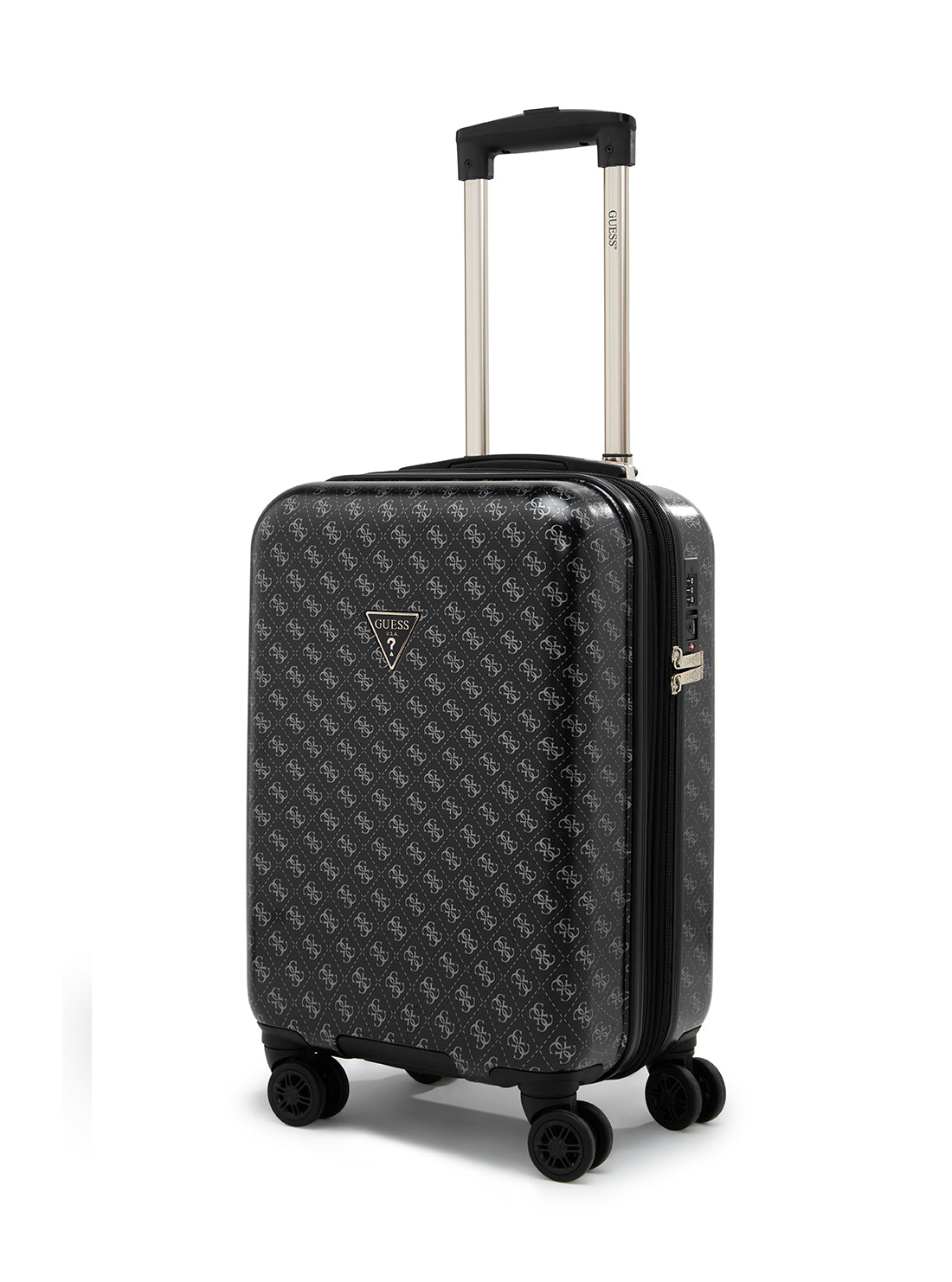 Jesco 45cm Suitcase with Coal Logo - Lightweight Carry-On Luggage for Business Travel & Weekend Getaways