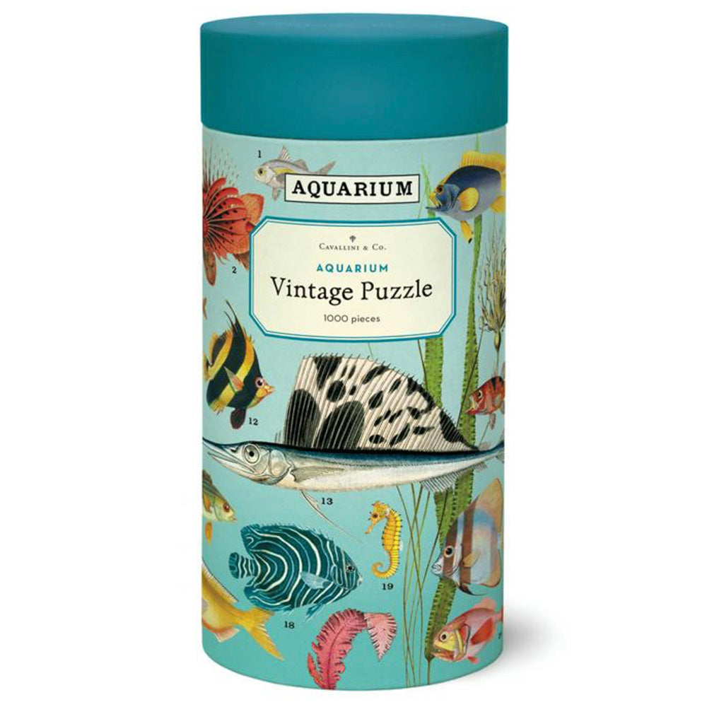 1000 Piece Aquarium Puzzle - Colorful Underwater Scene Jigsaw for Adults & Kids - Perfect for Family Game Night, Stress Relief & Home Decor