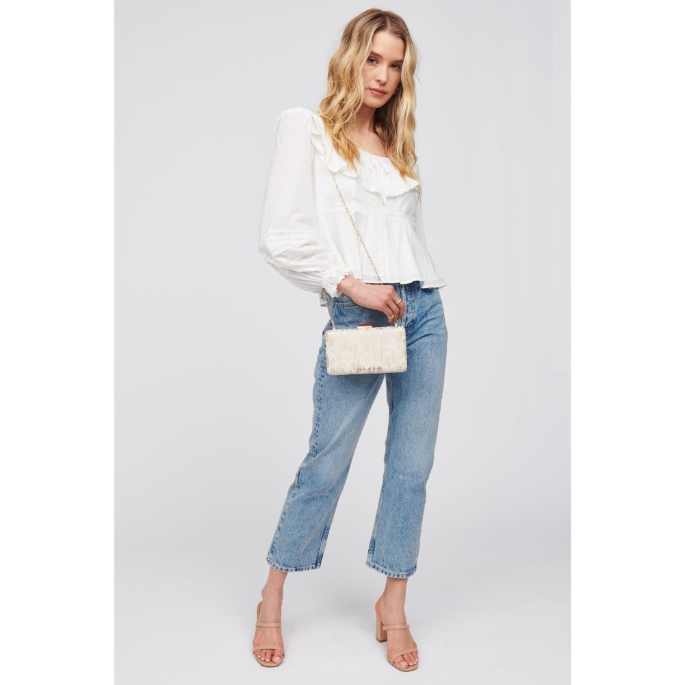 Elegant Azalea Minaudiere Clutch - Stylish Women's Evening Bag for Parties, Weddings & Special Occasions