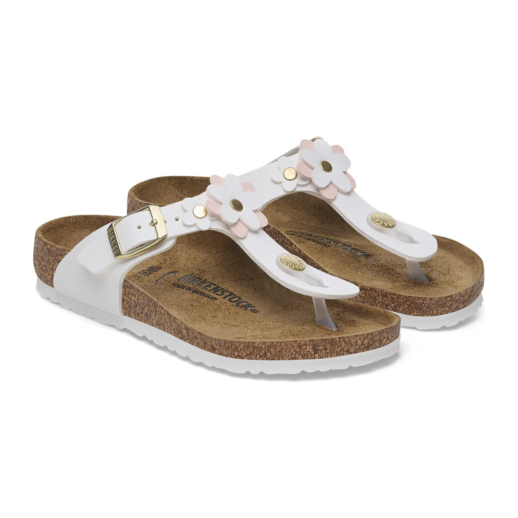 Birkenstock Kids Gizeh Sandals with Floral Print - Comfortable & Stylish for Beach, Pool, and Summer Outings