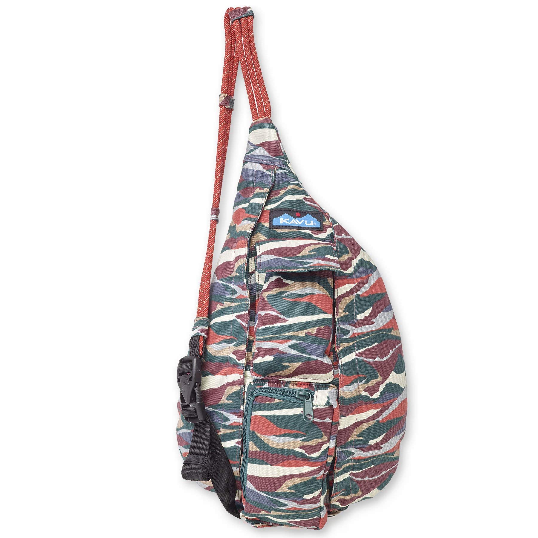KAVU Mini Rope Bag - Lightweight Cotton Crossbody Sling Purse for Women & Men - Perfect for Hiking, Travel, and Everyday Use