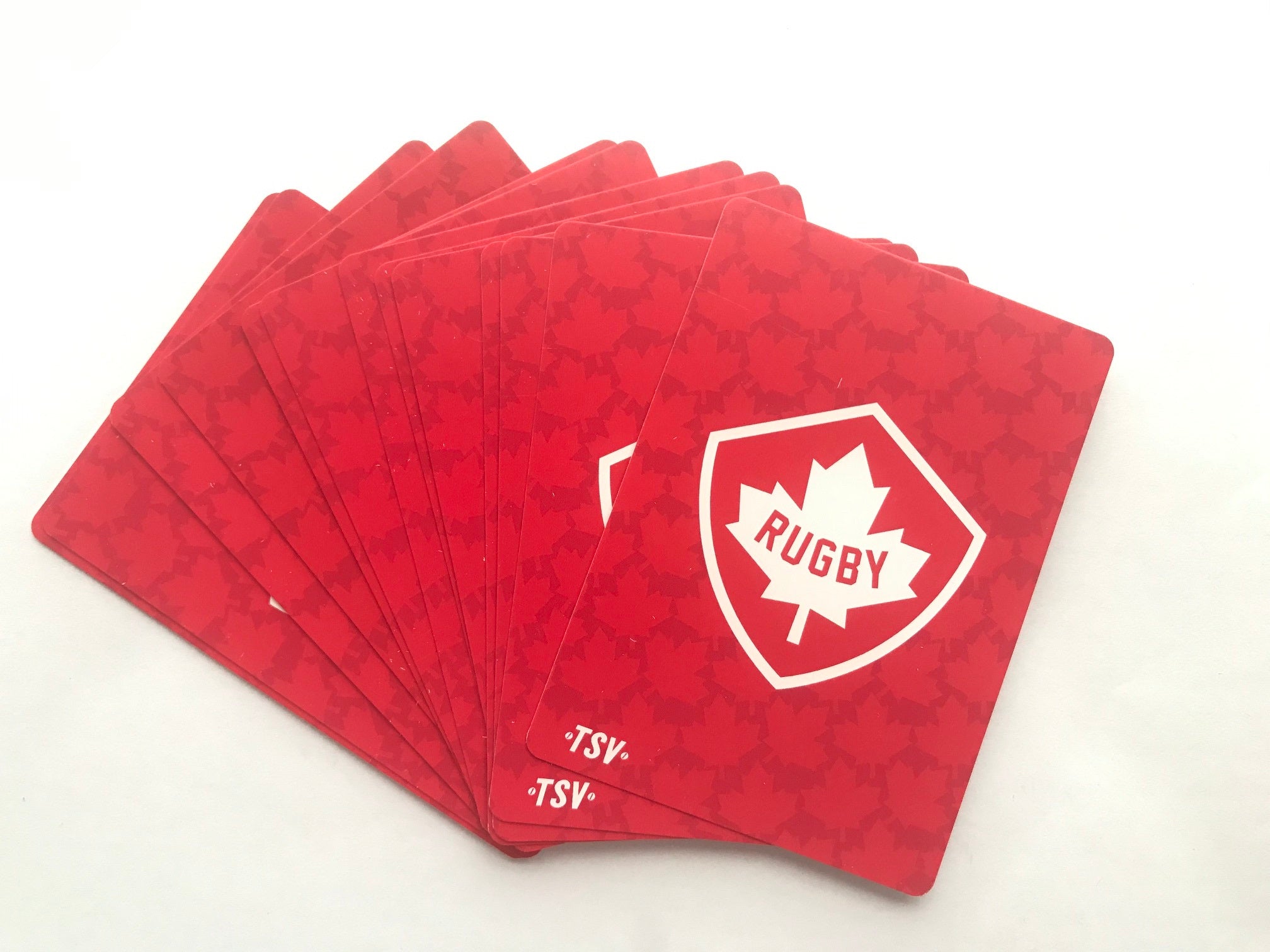 Rugby Canada Playing Cards - Premium Quality Deck for Rugby Fans, Collectors & Game Nights | Perfect for Sports Enthusiasts, Poker Games & Canadian Rugby Memorabilia