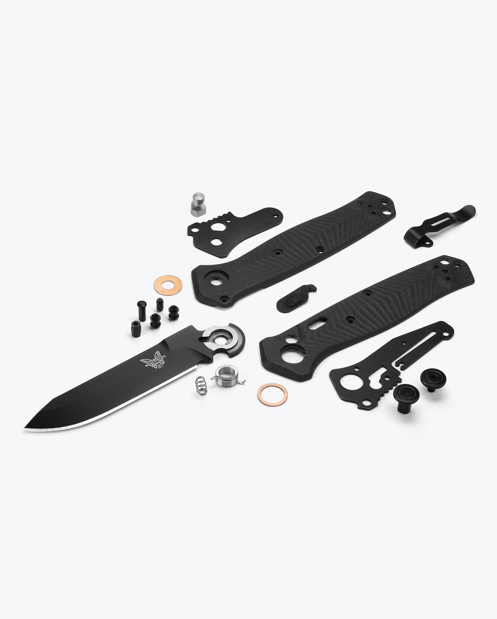 Mediator® Black G10 Pocket Knife - Durable EDC Folding Knife for Outdoor, Camping, Hiking & Everyday Carry