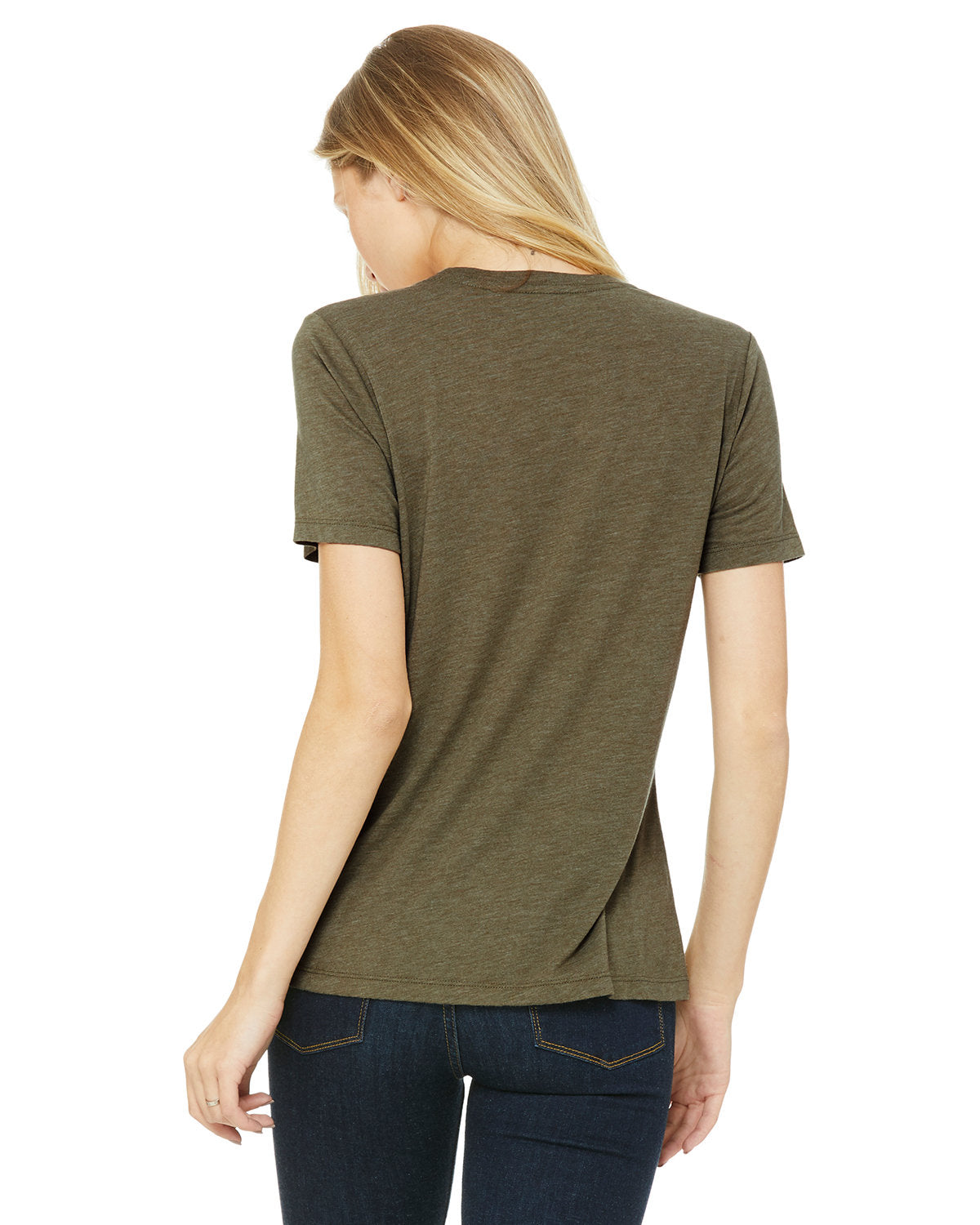 Bella + Canvas 6413 Women's Relaxed Triblend T-Shirt | Soft Comfortable Ladies Tee for Casual Wear, Workout & Everyday Outfits