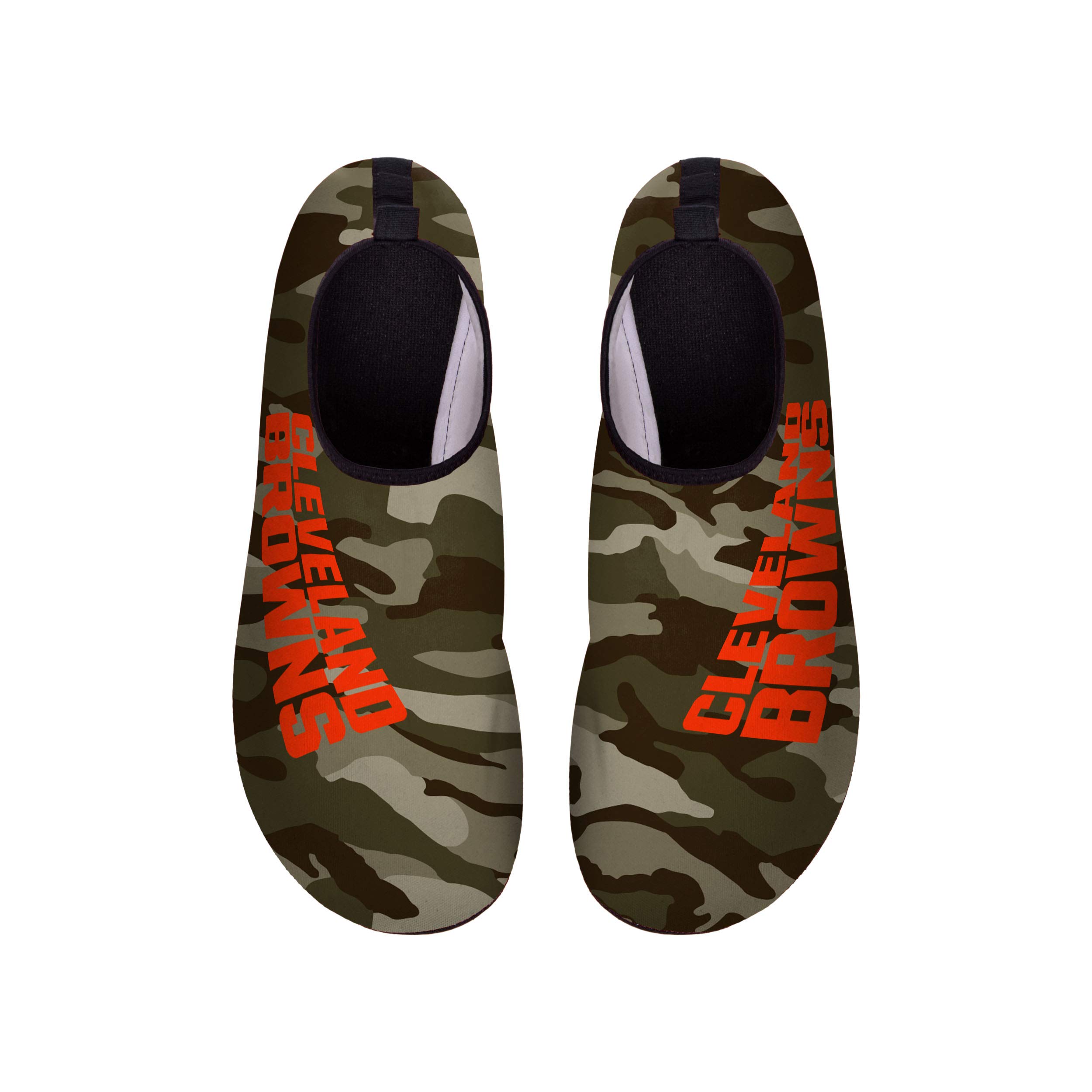 FOCO Men's NCAA & NFL Team Camo Water Shoes - Quick-Dry Aqua Socks for Beach, Pool & Water Sports | Lightweight & Non-Slip Design