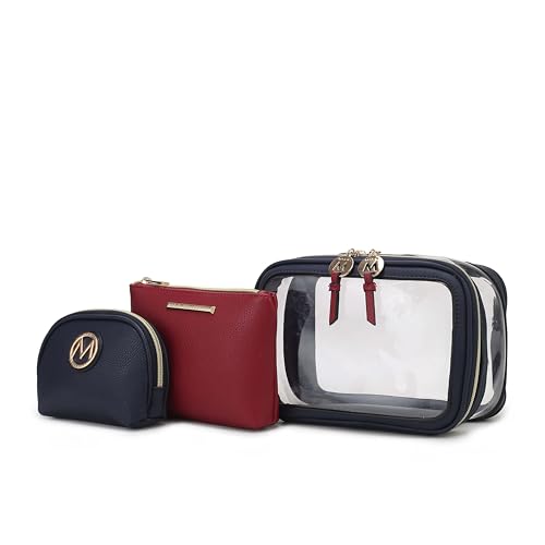 Laura Navy Red