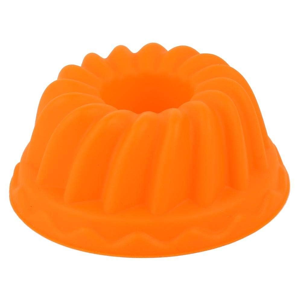 Nonstick Silicone Mini Pumpkin Cupcake Baking Cups - 12Pcs Reusable Muffin Liners for Halloween, Thanksgiving & Fall Baking | Perfect for Cupcakes, Muffins & Pastries
