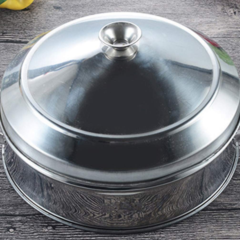Premium Stainless Steel Steamer Basket for Cooking - 3-Layer Food Steamer Pot for Dumplings, Buns & Vegetables | Healthy Kitchen Cookware for Steaming, Boiling & Meal Prep