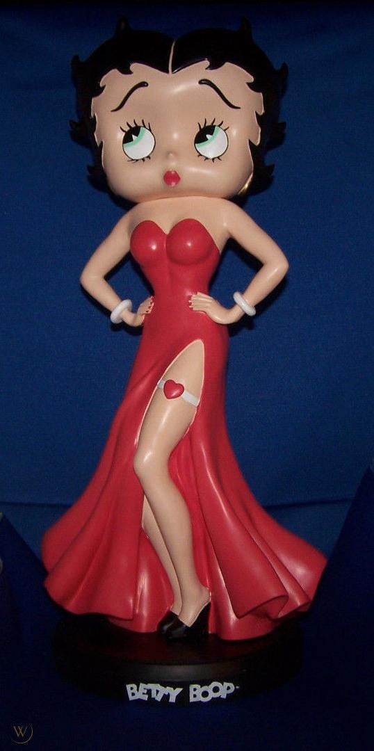 Betty Boop Collectible Figurine - Vintage Cartoon Character Statue for Home Decor & Gift - Perfect for Display in Living Room, Office, or Pop Culture Collections