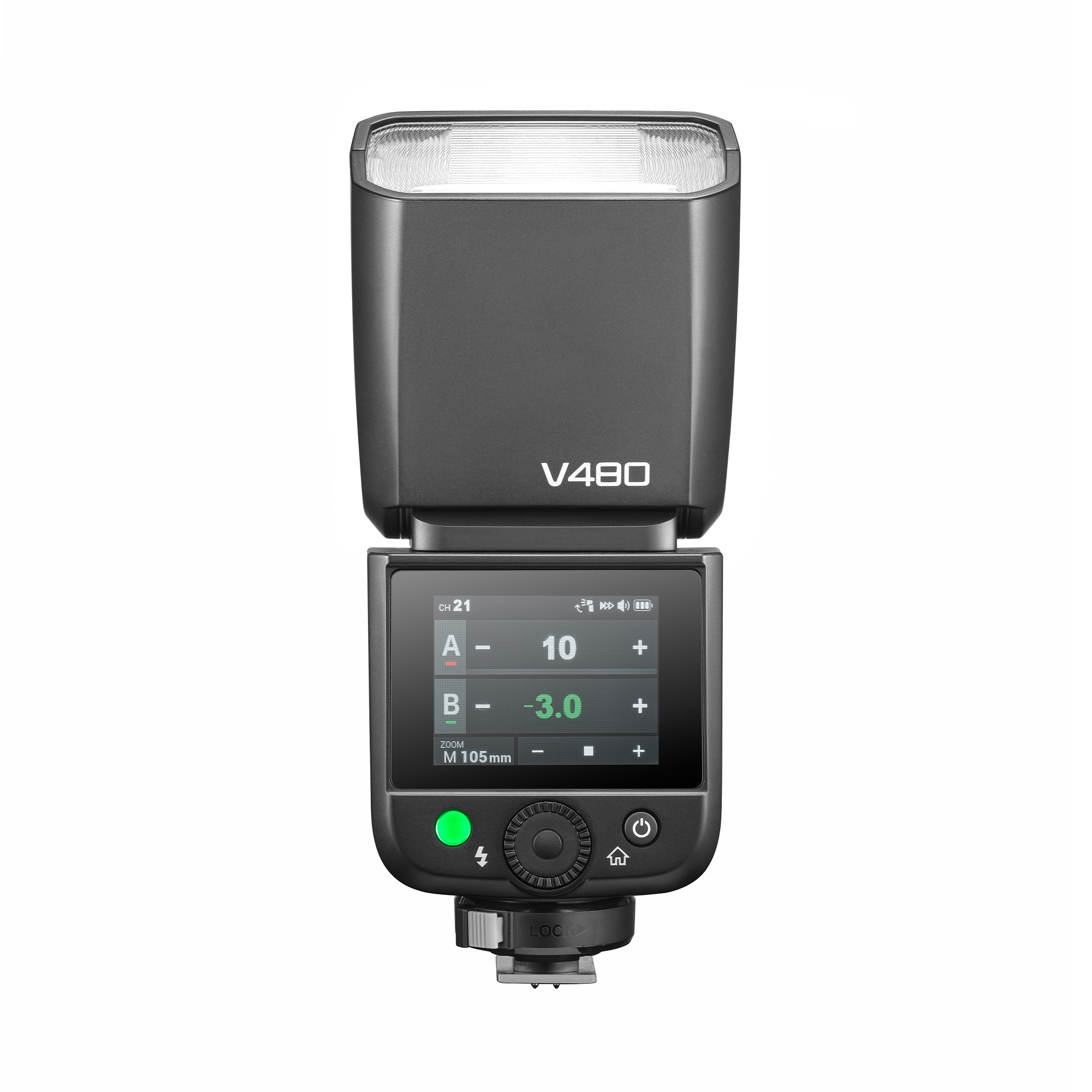 Godox V480S TTL On-Camera Flash for Sony A7, A9, A6400 - Professional Photography Lighting for Weddings, Portraits & Events