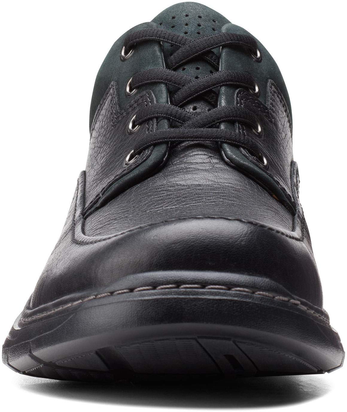 Clarks Un Brawley Men's Lace-Up Leather Dress Shoes – Comfortable & Stylish for Office, Business & Formal Occasions