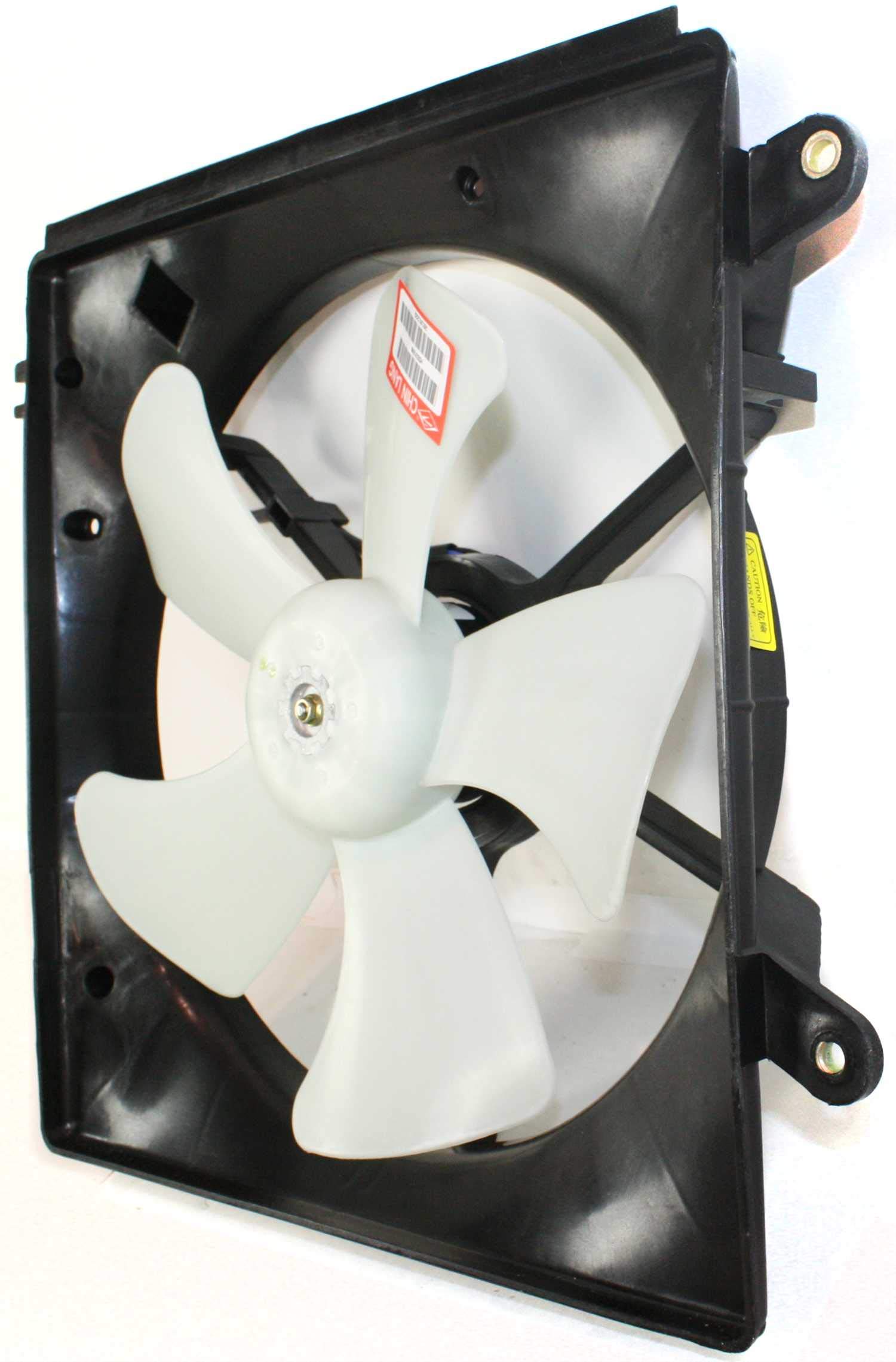 Evan Fischer Radiator Cooling Fan Assembly Compatible with 1994-2001 Acura Integra - High Performance Replacement Part for Engine Cooling System | Perfect for Summer Driving & Overheating Prevention