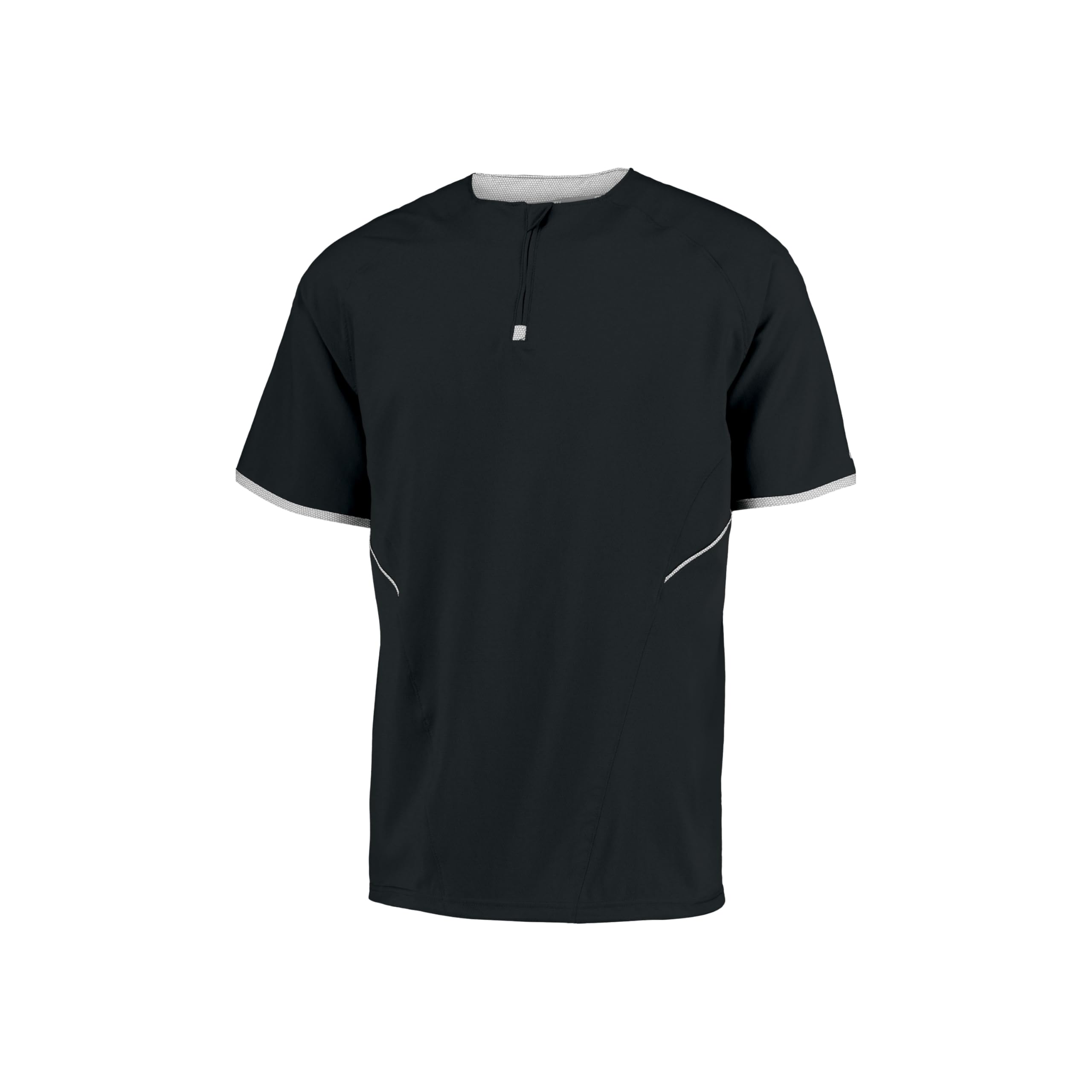 Russell Athletic Men's Short Sleeve Pullover Cage Jacket - Lightweight Sports Outerwear for Running, Gym & Casual Wear | Moisture-Wicking Performance Fabric