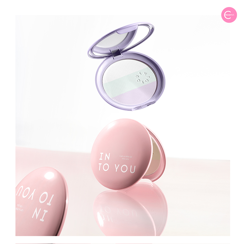 INTO YOU Tri Color Setting Powder - Translucent Loose Powder for Oil Control & Pore Minimizing | Perfect for Makeup Setting & Touch-Ups All Day