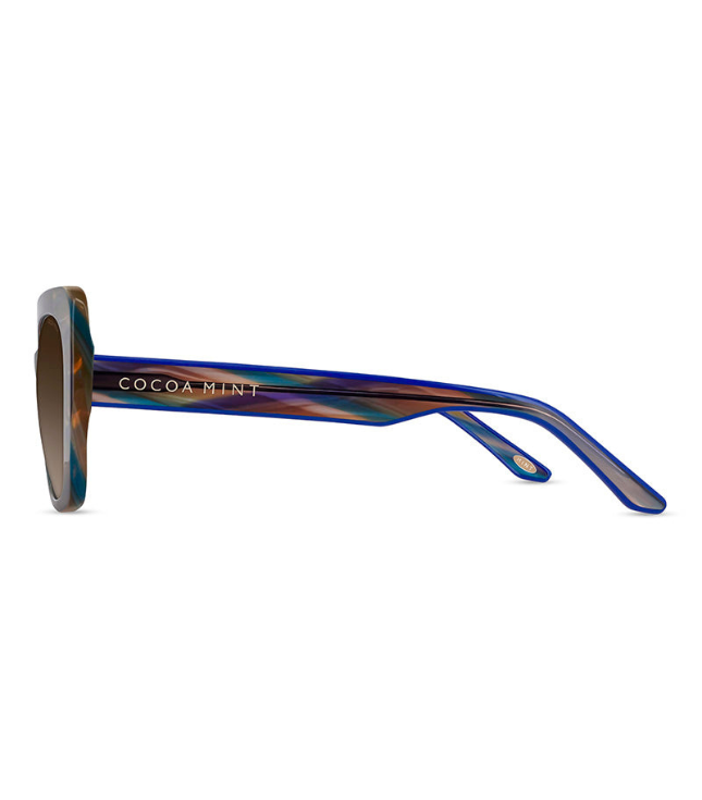 Cocoa Mint CMS2129 Polarized Sunglasses for Men & Women - UV Protection, Fashionable Retro Style - Perfect for Driving, Beach & Outdoor Activities