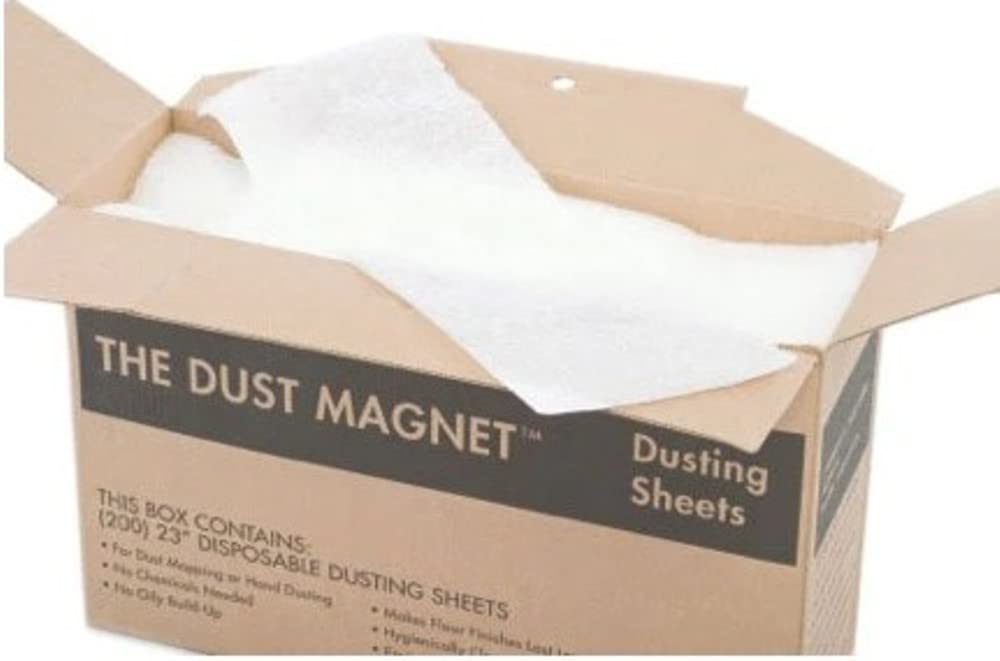 Advanced Dust Magnet 200 Disposable Dust Magnet Sheets - Model 56649232 | Perfect for Home Cleaning, Electronics Maintenance & Workshop Dust Removal