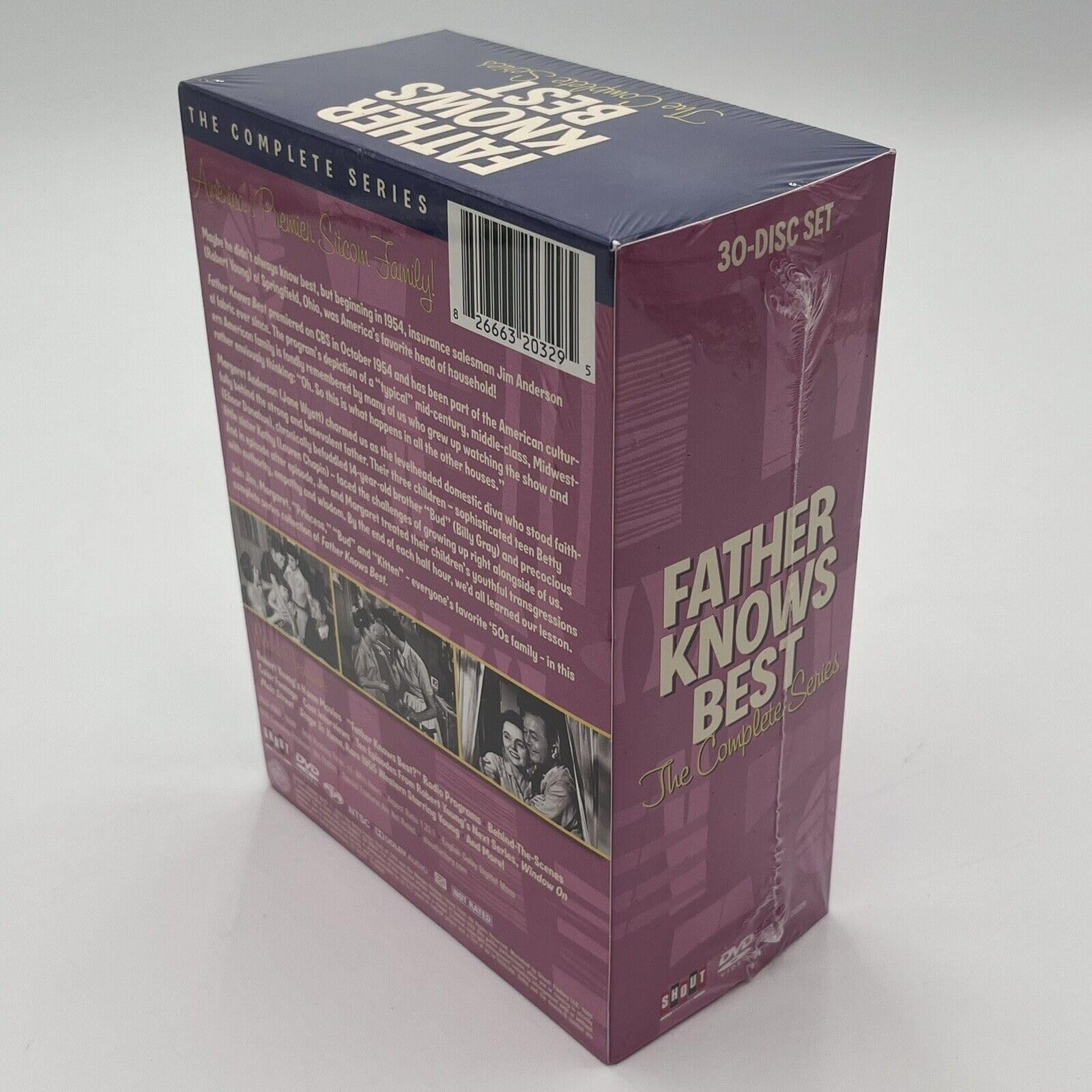 Father Knows Best: Complete Seasons 1-6 DVD Box Set with Bonus Art Card - Classic Family TV Show for Home Entertainment & Nostalgic Gift